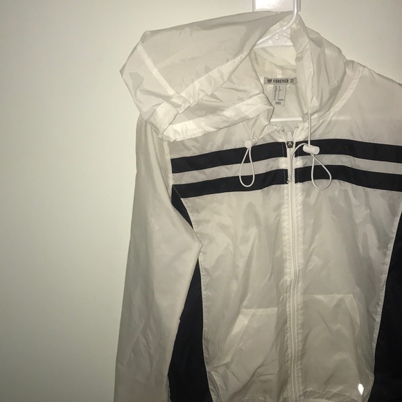 Forever 21 Jackets & Blazers - Striped Windbreaker